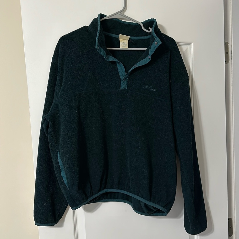 Ll Bean Button Q-Zip - image 1